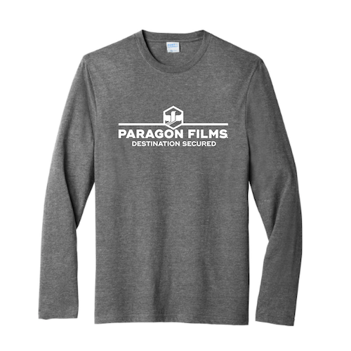 Port & Company Tri-Blend Long Sleeve T-shirt (Graphite Heather)